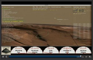 NASA TV: Rover Landing on Mars