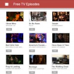 Screenshot of Free TV Episodes on Google Play
